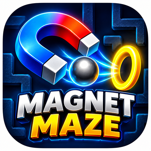 Magnet Maze game